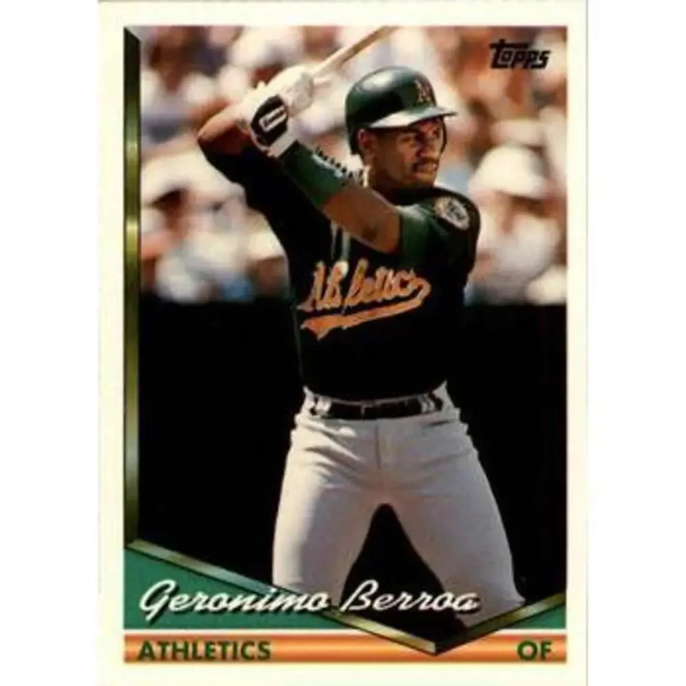 1994 Topps Traded Geronimo Berroa 86T Oakland Athletics